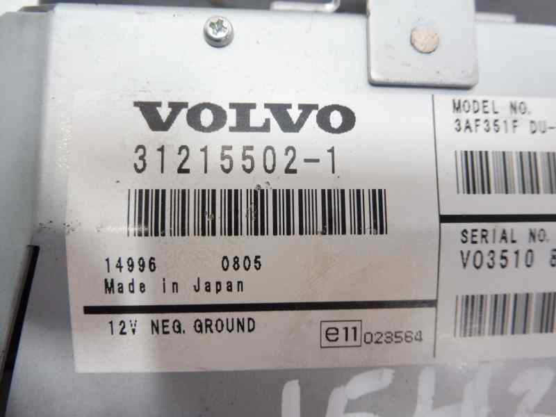 Recambio de pantalla multifuncion para volvo xc70 summum awd referencia OEM IAM 31215502  