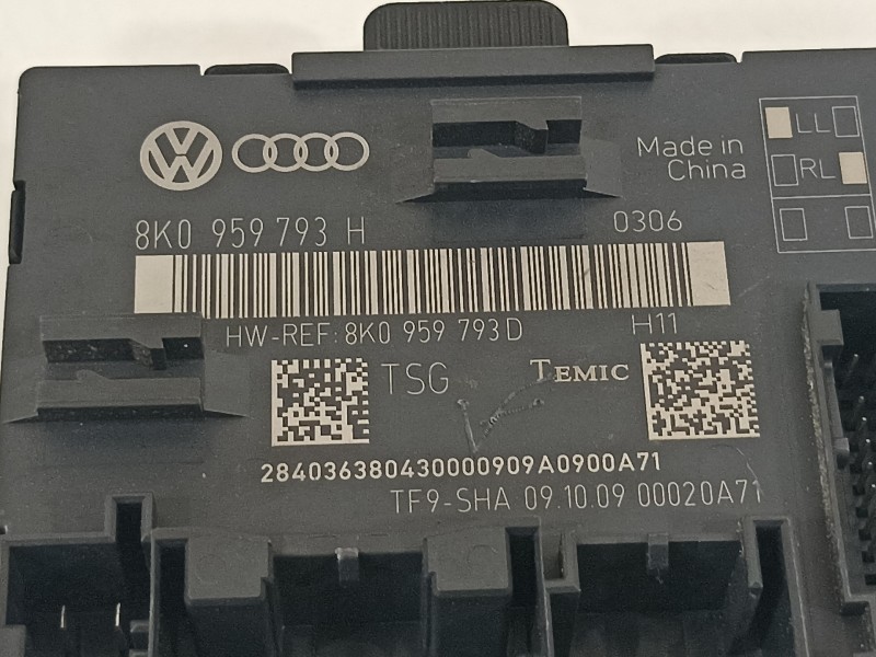 Recambio de modulo electronico para audi a4 avant (8k5) (2008) básico quattro referencia OEM IAM 8K0959793H  