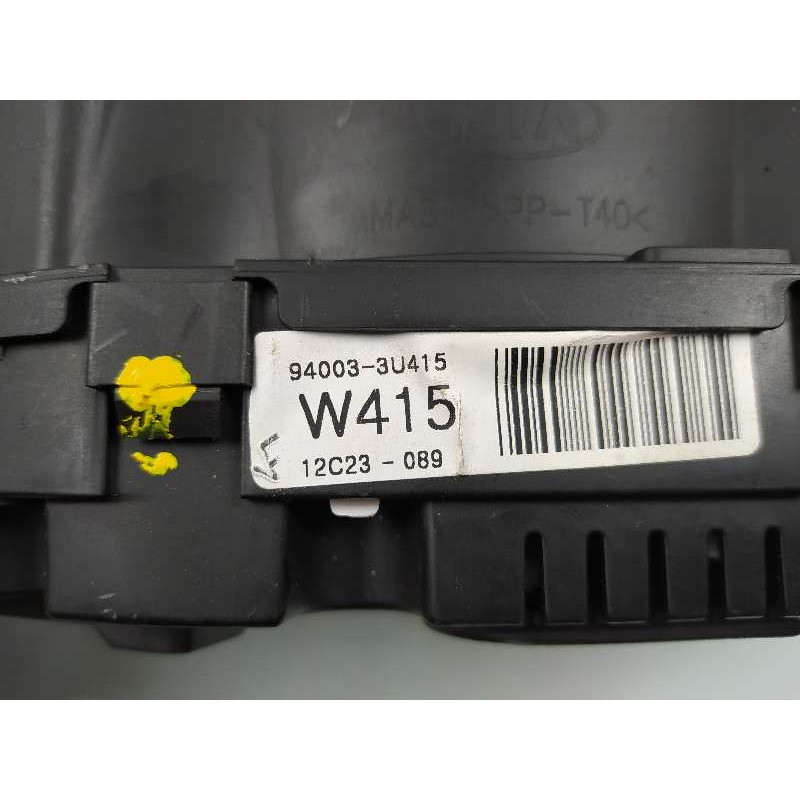 Recambio de cuadro instrumentos para kia sportage basic 4x2 referencia OEM IAM 940033U415  