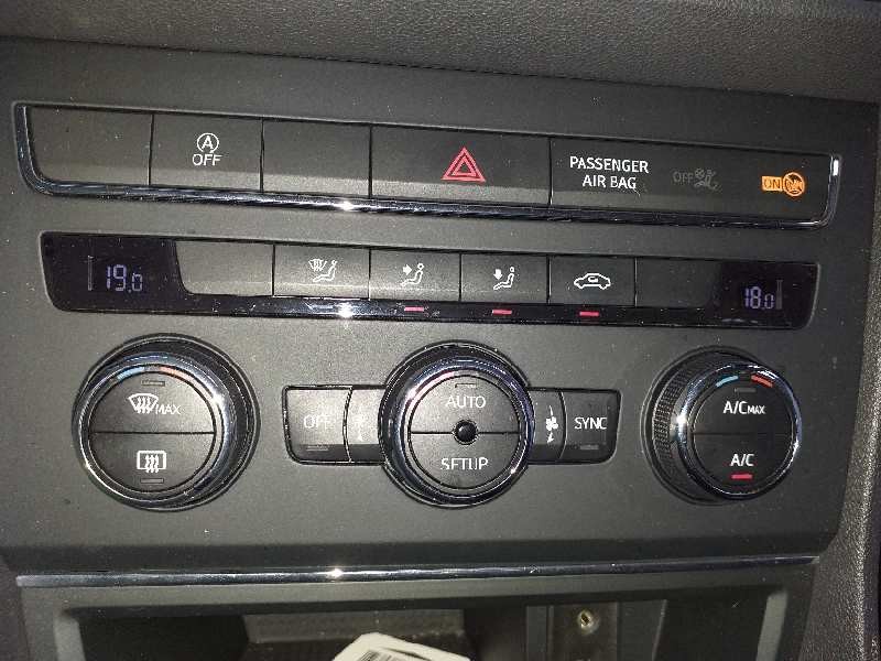 Recambio de mando climatizador para seat leon st (5f8) style referencia OEM IAM 5F0907044M  