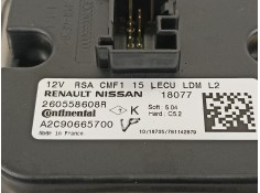 Recambio de centralita faros xenon para renault captur limited referencia OEM IAM 260558608R   2