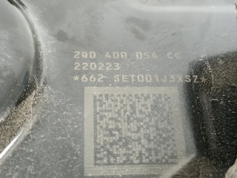 Recambio de mangueta delantera derecha para seat ibiza (kj1) style go referencia OEM IAM 2Q0407256AF 2Q0400054CC 