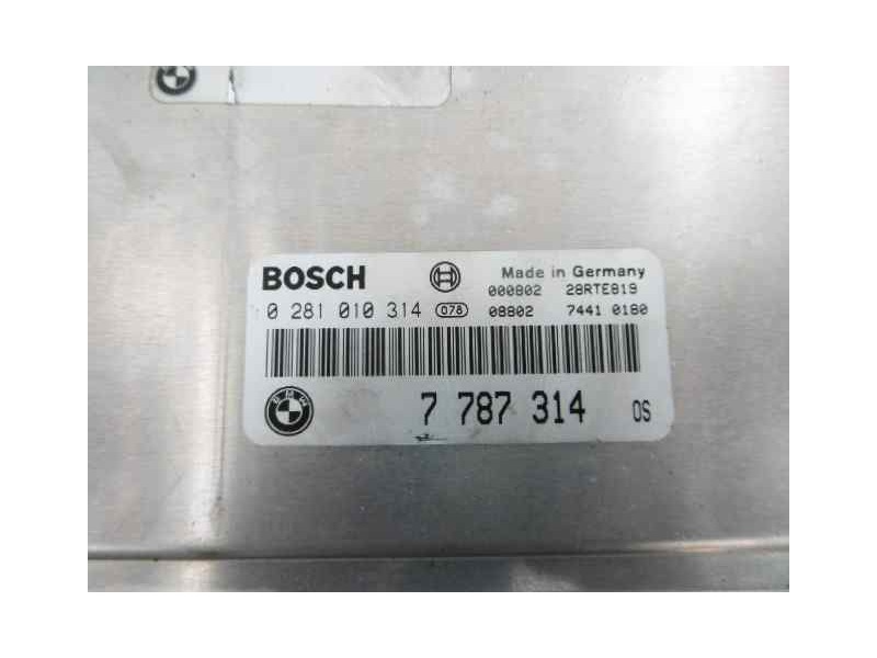 Recambio de centralita motor uce para bmw serie 3 berlina (e46) 330d referencia OEM IAM 13617787314 0281010314 