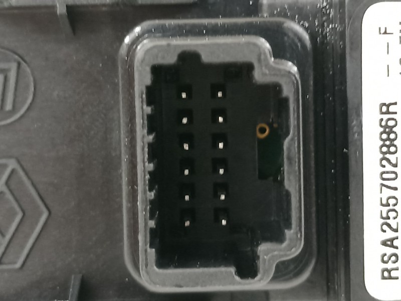 Recambio de mando retrovisor para renault captur limited referencia OEM IAM 255702886R  