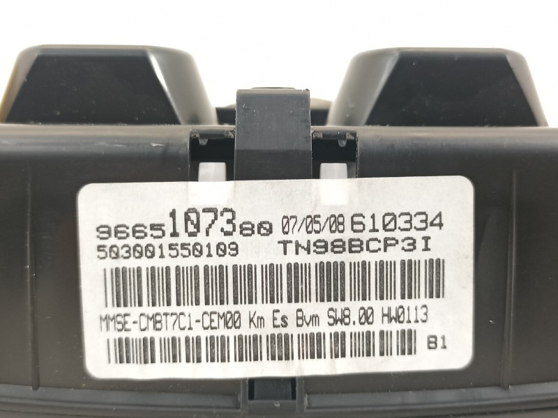 Recambio de cuadro instrumentos para peugeot 308 confort referencia OEM IAM 9665107380  