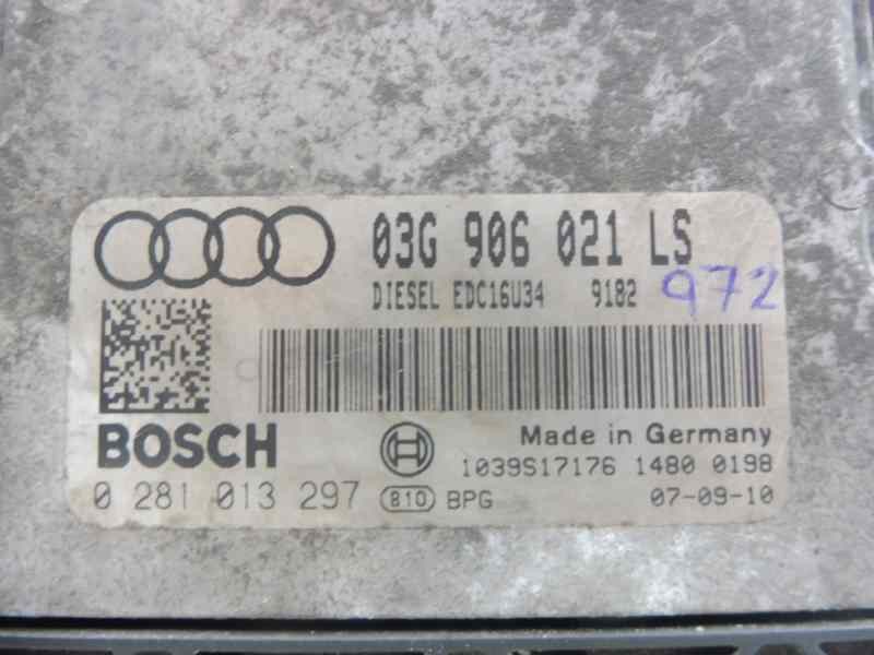 Recambio de centralita motor uce para audi a3 (8p) 1.9 tdi ambition referencia OEM IAM 03G906021LS 0281013297 