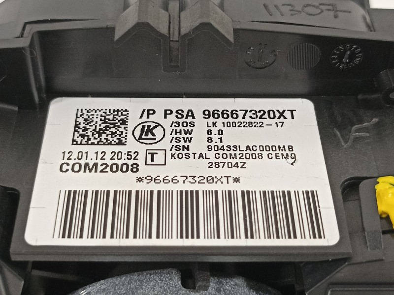 Recambio de mando luces para peugeot 5008 premium referencia OEM IAM 96667320XT  