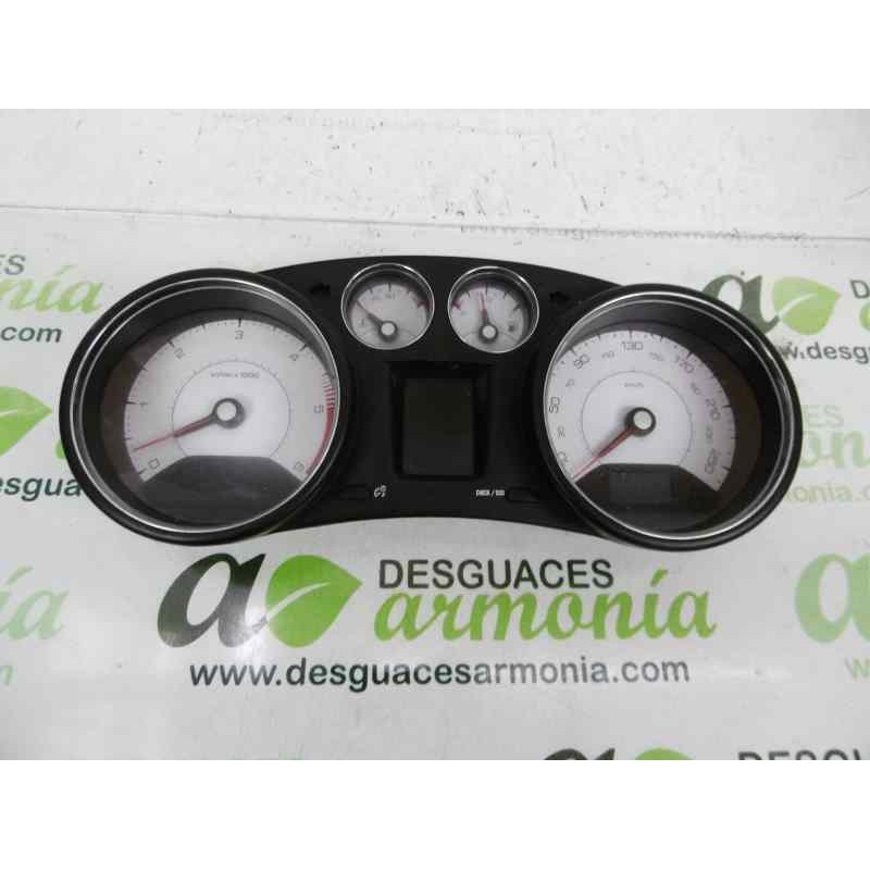 Recambio de cuadro instrumentos para peugeot 308 premium referencia OEM IAM 9664376980 503001556202 