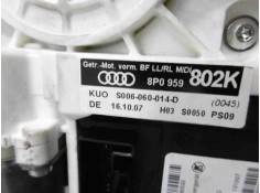 Recambio de elevalunas delantero derecho para audi a3 (8p) 1.9 tdi ambition referencia OEM IAM 8P0959802K   2