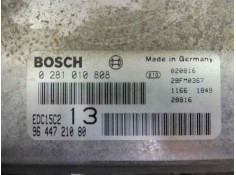 Recambio de centralita motor uce para citroën c5 berlina 2.0 hdi exclusive automático referencia OEM IAM 9644721080 0281010808  2