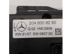 Recambio de mando climatizador para mercedes-benz clase c (w204) berlina c 320 cdi (204.022) referencia OEM IAM A2048308285   2