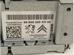 Recambio de sistema audio / radio cd para peugeot 308 confort referencia OEM IAM 96650205XH   2