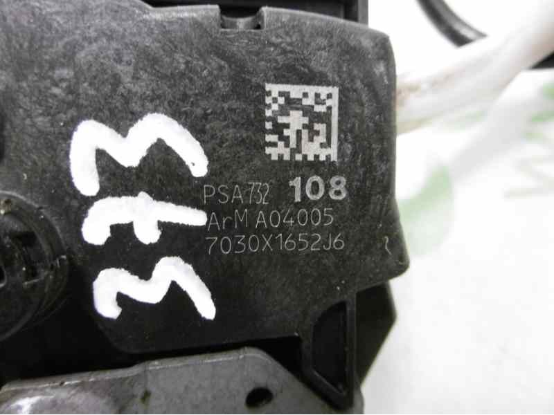 Recambio de cerradura puerta trasera izquierda para peugeot 308 premium referencia OEM IAM 9673210880  