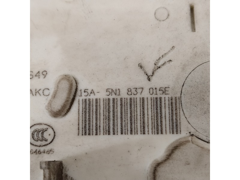 Recambio de cerradura puerta delantera izquierda para seat ibiza sc (6j1) fr referencia OEM IAM 5N1837015E  