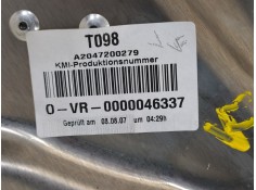 Recambio de elevalunas delantero derecho para mercedes-benz clase c (w204) berlina c 320 cdi (204.022) referencia OEM IAM A20472 2