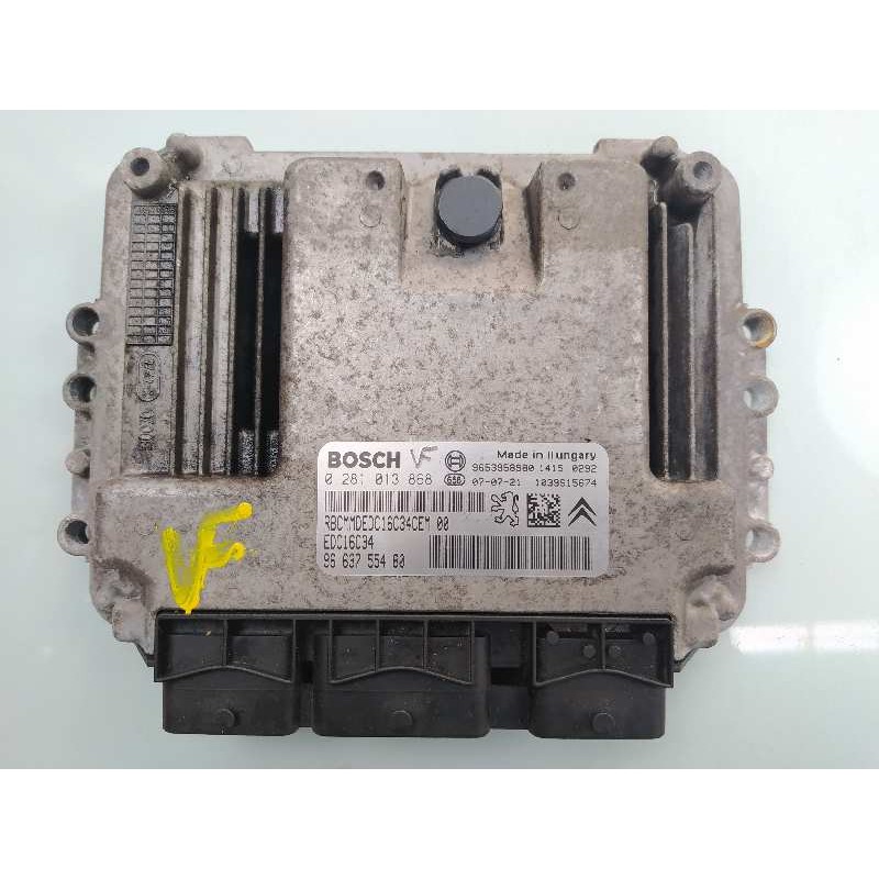 Recambio de centralita motor uce para peugeot 207 xt referencia OEM IAM 9663755480 0281013868 