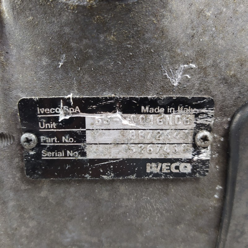 Recambio de caja cambios para iveco daily caja cerrada (2006 =>) 2.3 diesel referencia OEM IAM 5330016N06 8872447 5267430