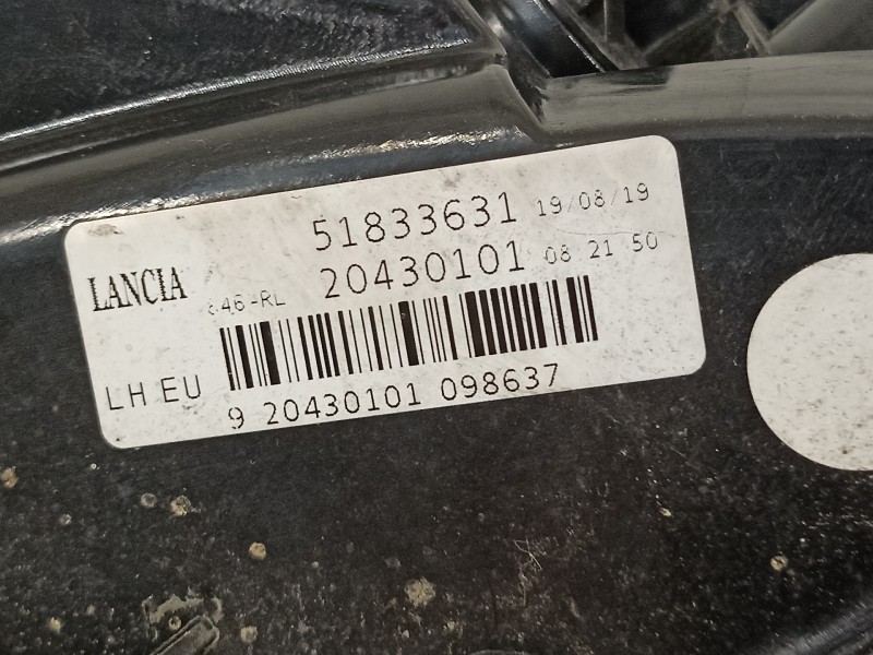 Recambio de piloto trasero izquierdo para lancia ypsilon (402) gold referencia OEM IAM 51833631  