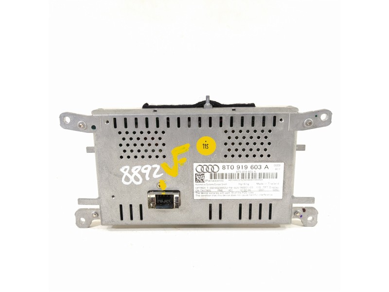 Recambio de pantalla multifuncion para audi a4 ber. (b8) básico referencia OEM IAM 8T0919603A  