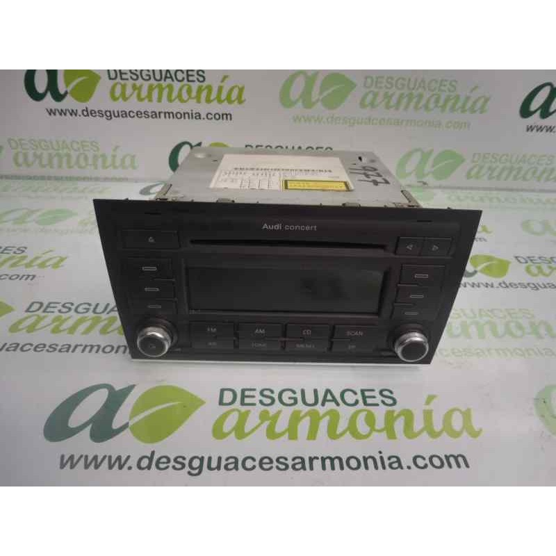 Recambio de sistema audio / radio cd para audi a4 avant (8e) 2.0 tdi quattro (dpf) (125kw) referencia OEM IAM 8E0035186AL  