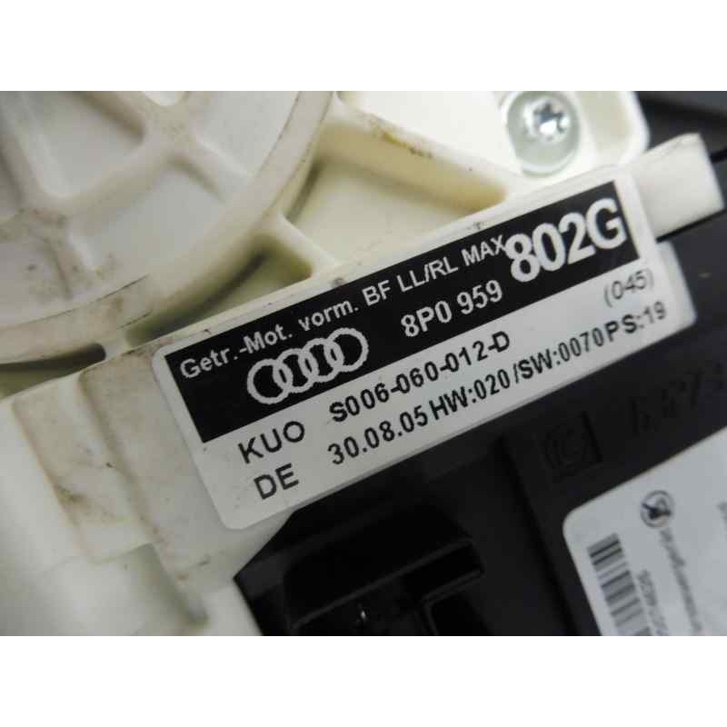 Recambio de elevalunas delantero derecho para audi a3 sportback (8p) 2.0 tdi ambition referencia OEM IAM 8P0959802G  