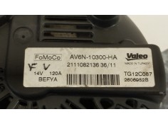 Recambio de alternador para ford fiesta (cb1) titanium referencia OEM IAM AV6N10300HA 2606952B TG12C087 2