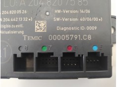 Recambio de modulo confort para mercedes-benz clase c (w204) berlina c 320 cdi (204.022) referencia OEM IAM 2048207585   2