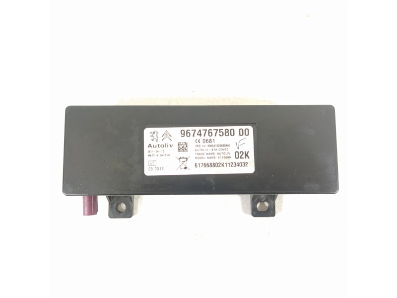 Recambio de modulo electronico para peugeot 3008 active referencia OEM IAM 9674767580  