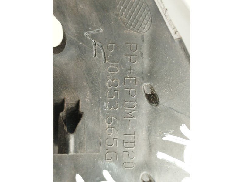 Recambio de rejilla paragolpes izquierda para seat ibiza sc (6j1) fr referencia OEM IAM 6J0853665G  