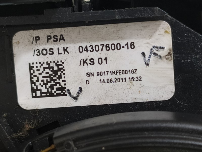 Recambio de mando luces para peugeot 3008 active referencia OEM IAM 96667319XT COM2008 