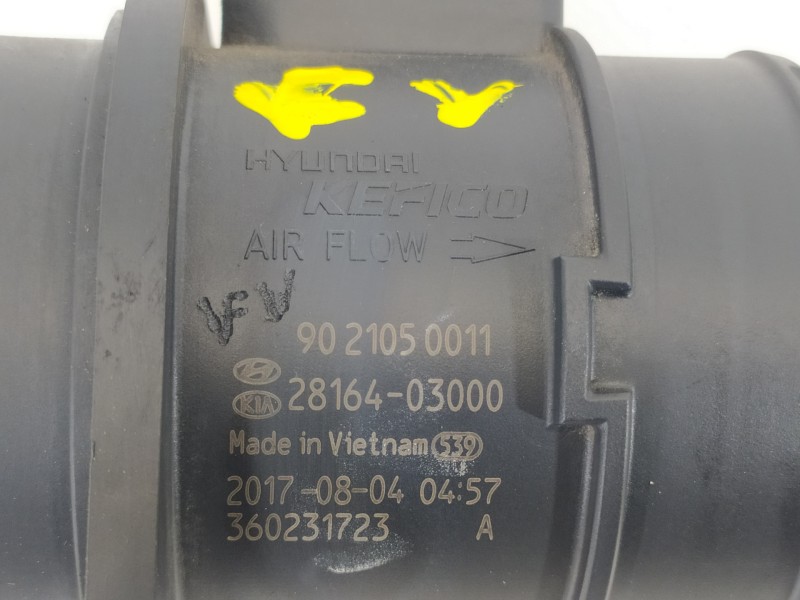 Recambio de caudalimetro para kia niro emotion plug-in hybrid referencia OEM IAM 9021050011 2816403000 