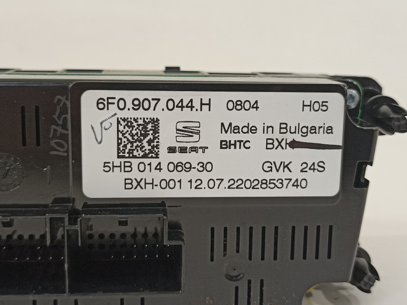 Recambio de mando climatizador para seat ibiza (kj1) style go referencia OEM IAM 6F0907044H  