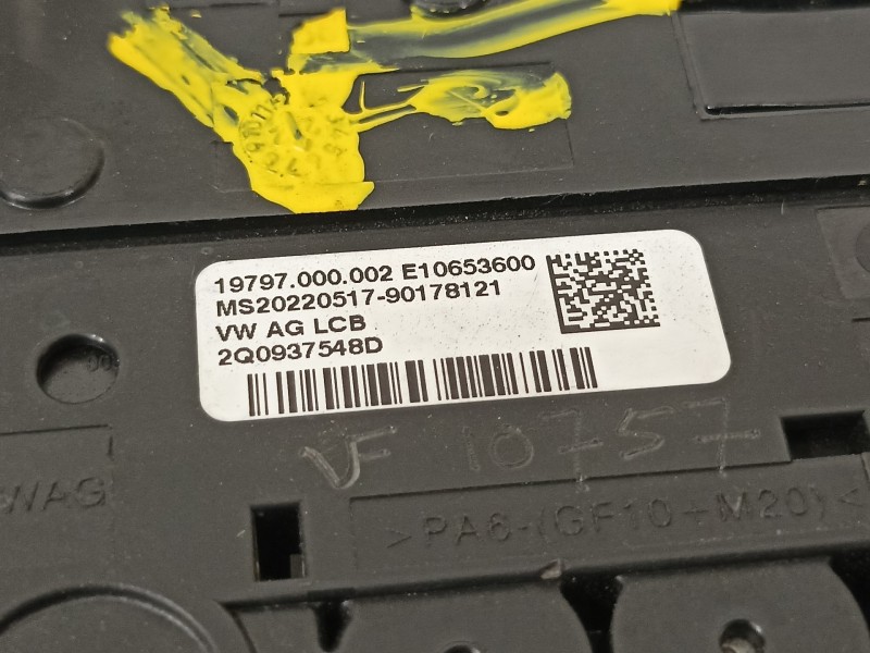 Recambio de caja reles / fusibles para seat ibiza (kj1) style go referencia OEM IAM 2Q0937548D  