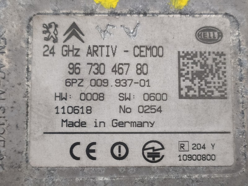 Recambio de no identificado para peugeot 3008 active referencia OEM IAM 9673046780  