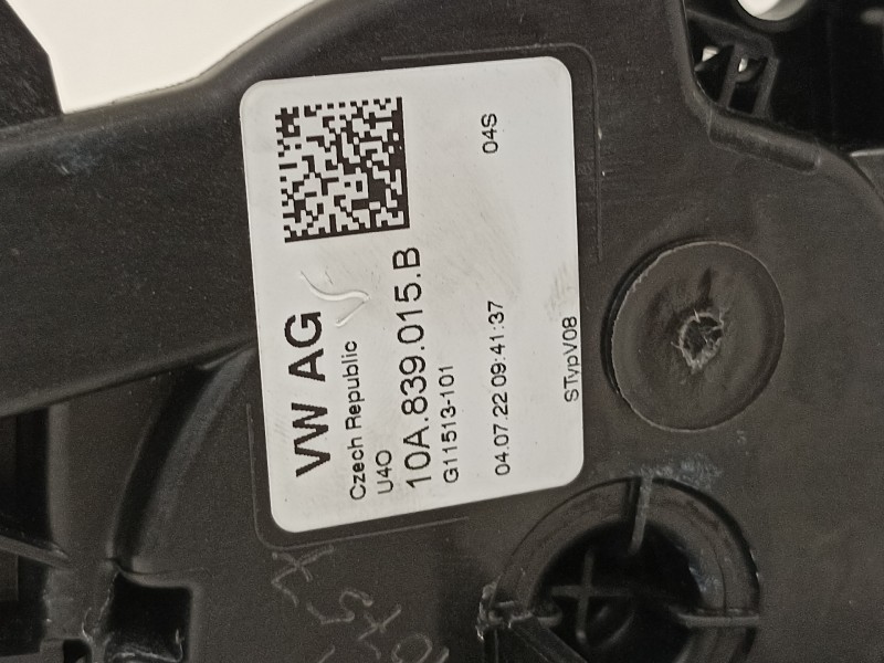 Recambio de cerradura puerta trasera izquierda para seat ibiza (kj1) style go referencia OEM IAM 10A839015B  