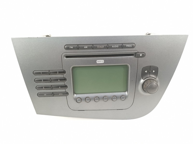 Recambio de sistema audio / radio cd para seat leon (1p1) reference referencia OEM IAM 1P1035186B  