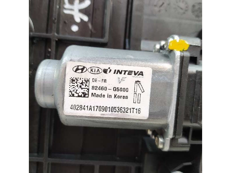Recambio de elevalunas delantero derecho para kia niro emotion plug-in hybrid referencia OEM IAM 82460G5000 82480G5100 