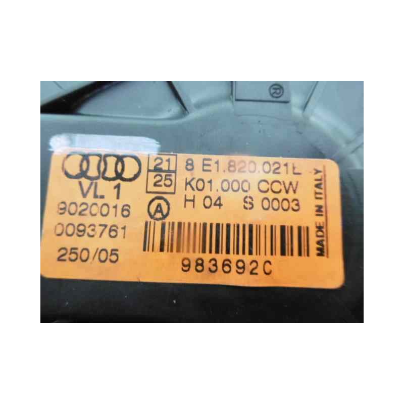 Recambio de ventilador calefaccion para audi a4 berlina (8e) 2.0 tdi 16v (103kw) referencia OEM IAM 8E1820021L  