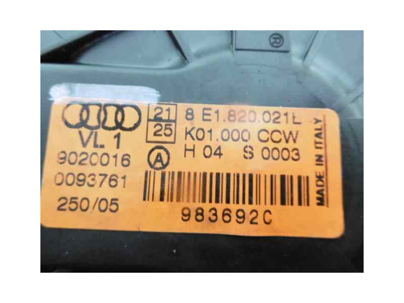 Recambio de ventilador calefaccion para audi a4 berlina (8e) 2.0 tdi 16v (103kw) referencia OEM IAM 8E1820021L  