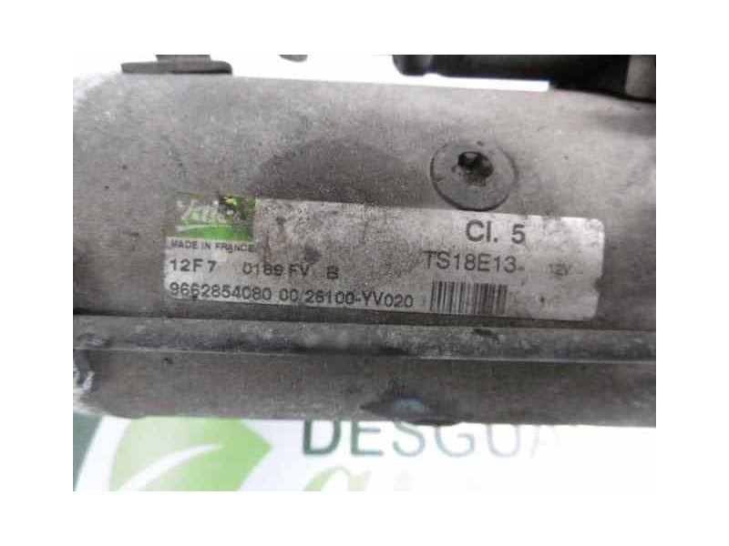 Recambio de motor arranque para peugeot 407 sport referencia OEM IAM 9662854080  