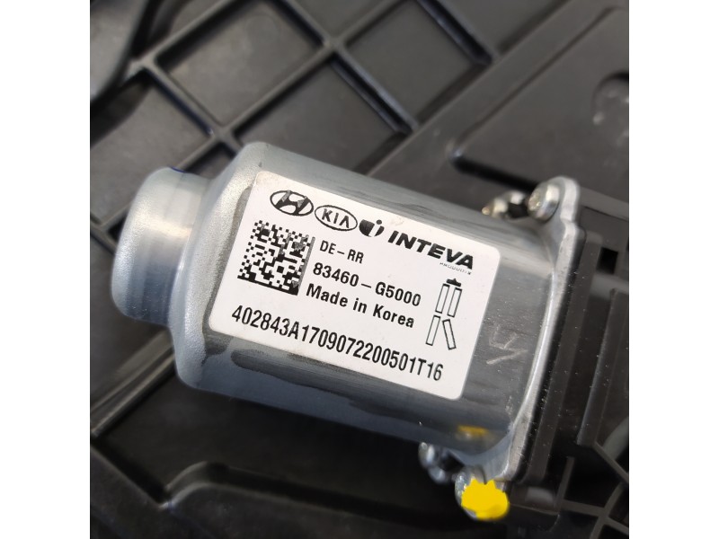 Recambio de elevalunas trasero derecho para kia niro emotion plug-in hybrid referencia OEM IAM 83480G5000 83460G5000 