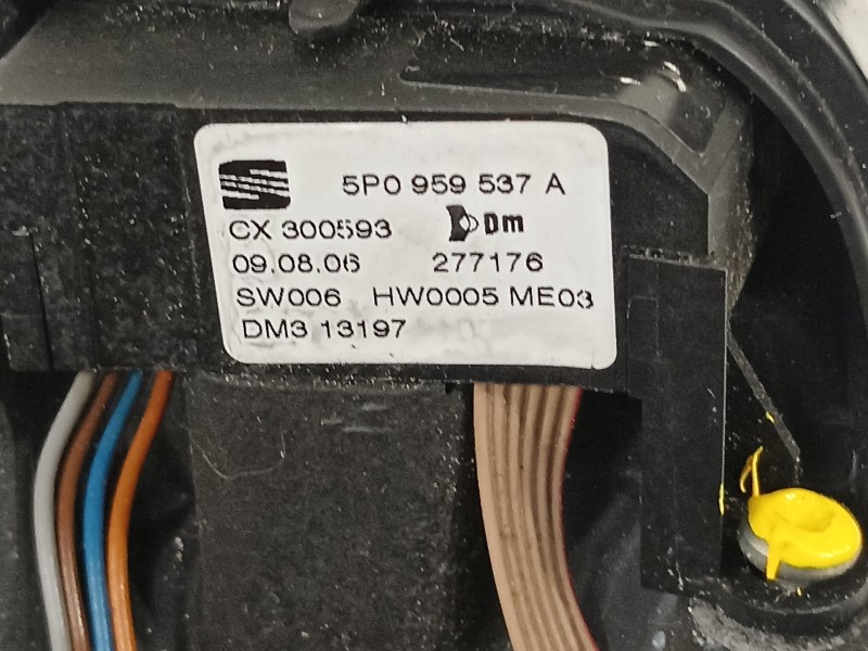 Recambio de volante para seat leon (1p1) reference referencia OEM IAM 5P0419091C  