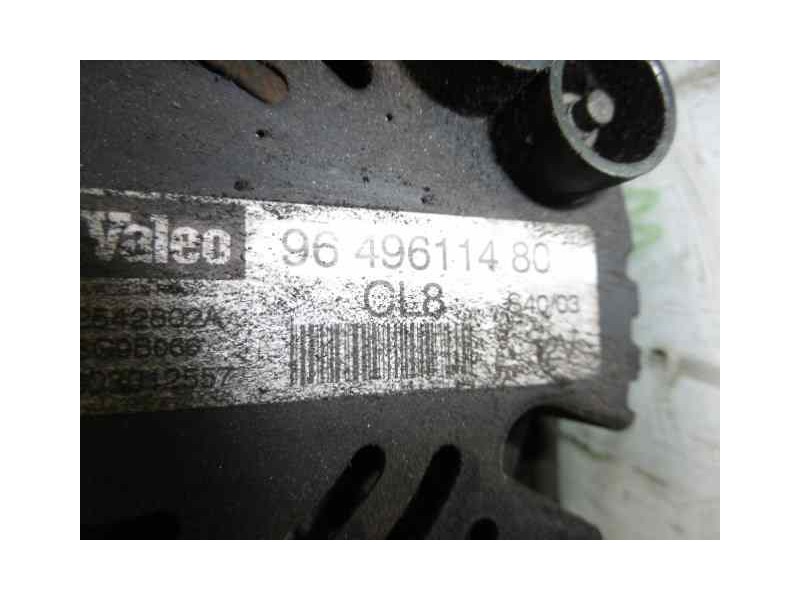 Recambio de alternador para peugeot 307 cc (s1) 2.0 referencia OEM IAM 9649611480 2542802A SG9B066