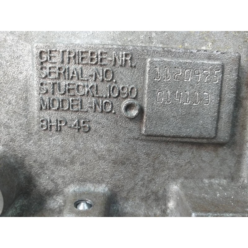 Recambio de caja cambios para bmw serie 3 touring (f31) 2.0 16v diesel referencia OEM IAM 014113 1120975 