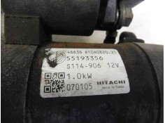Recambio de motor arranque para fiat grande punto (199) 1.4 8v dynamic (01.2007) referencia OEM IAM 55193356   2