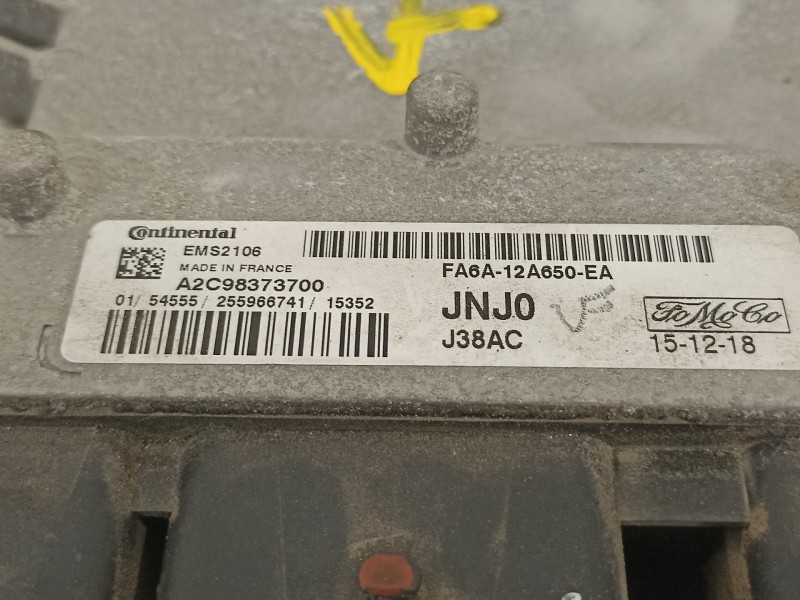 Recambio de centralita motor uce para ford fiesta (ccn) black edition referencia OEM IAM FA6A12A650EA  