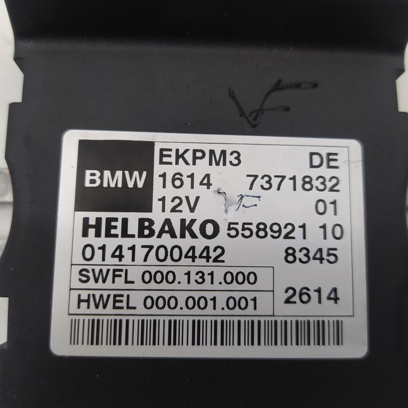 Recambio de modulo electronico para bmw serie 3 touring (f31) 2.0 16v diesel referencia OEM IAM 7371832 558921 