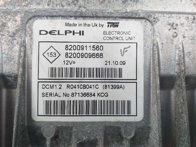 Recambio de centralita motor uce para renault clio iii expression referencia OEM IAM 8200911560 8200909666 