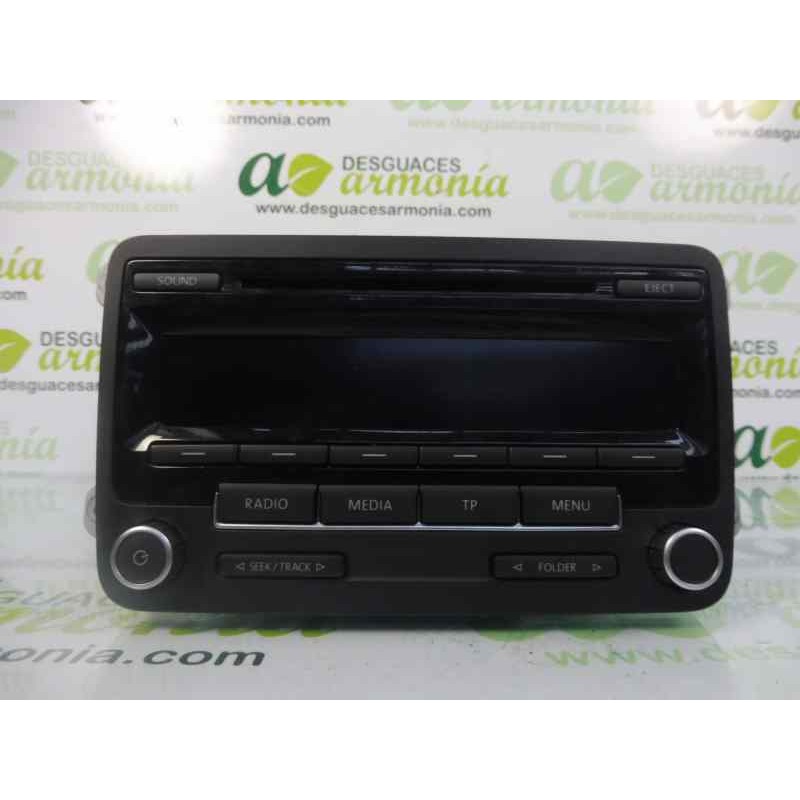 Recambio de sistema audio / radio cd para volkswagen touran (1t3) advance referencia OEM IAM 1K0035186AN  