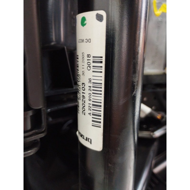 Recambio de asiento delantero derecho para mercedes-benz clase s (w221) berlina 350 (221.056) referencia OEM IAM A2219102436  